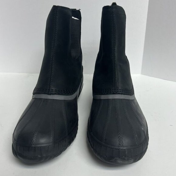 Sorel Men's Cheyenne II Chelsea Waterproof Boots Black, Size 9.5 M - Picture 3 of 6